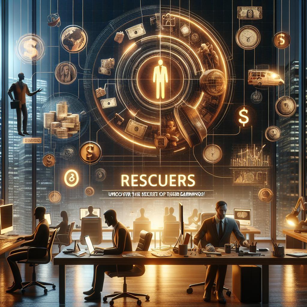 Záchranář: Odhalte tajemství jejich výdělků!