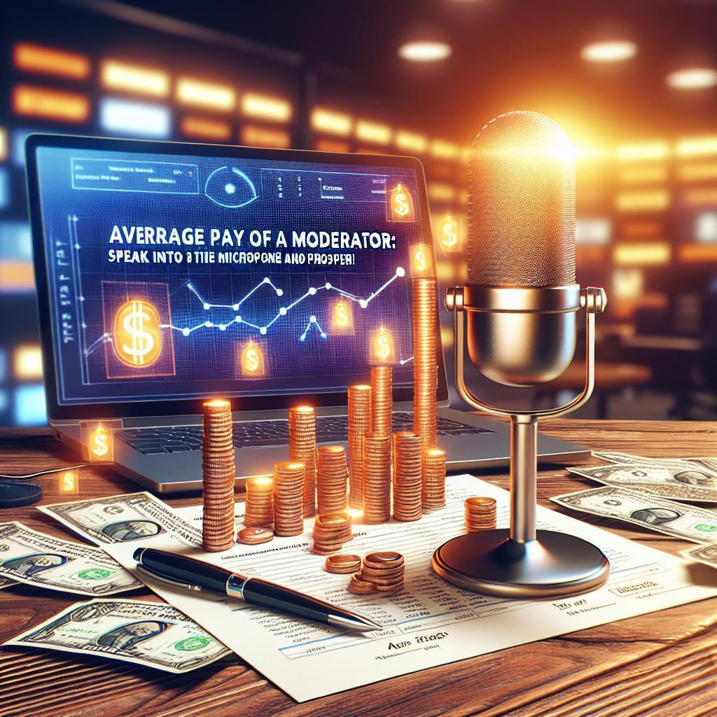 Průměrný plat moderátora: Mluvte do mikrofonu a bohatněte! Platy moderátorů