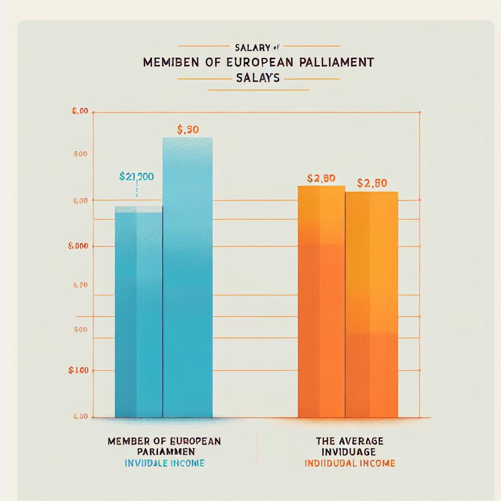 Plat⁤ europoslance ve srovnání ‍s průměrem
