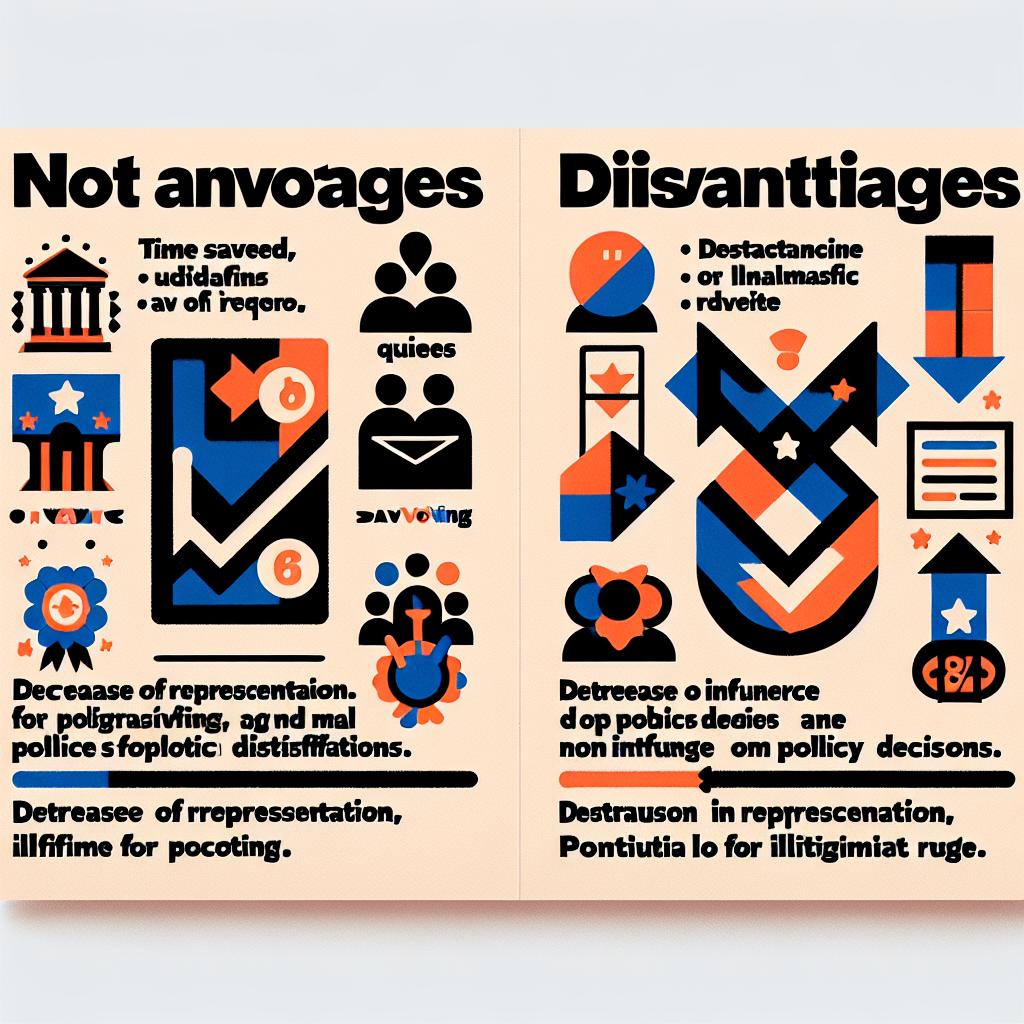 Výhody a nevýhody nevolení