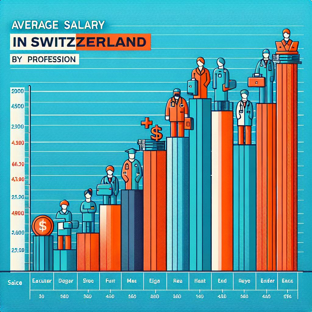 Průměrný plat ⁢v Švýcarsku