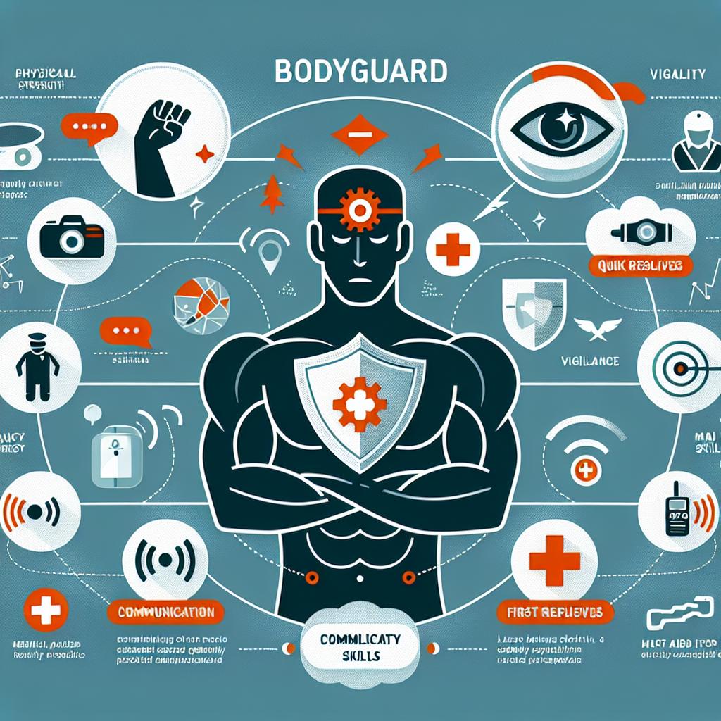 Jaké dovednosti potřebujete jako bodyguard