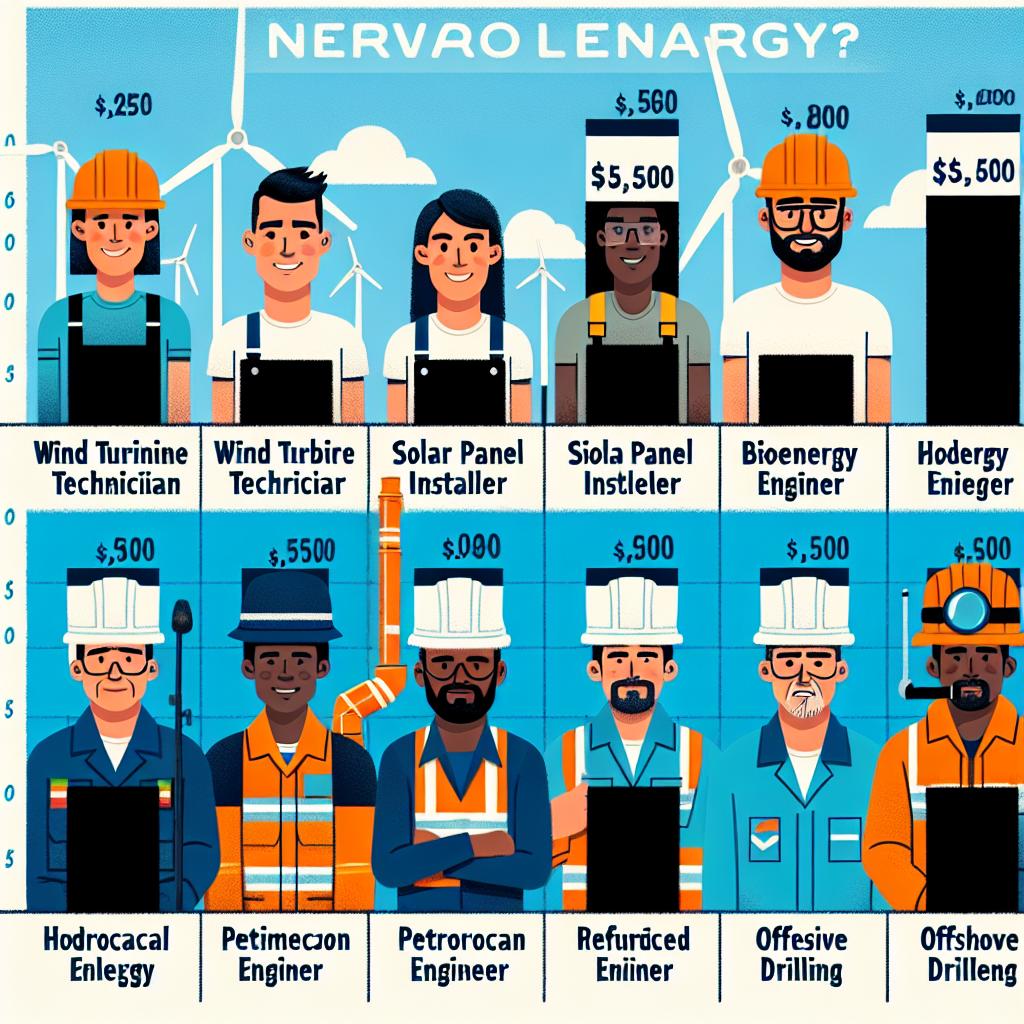 Srovnání platů v energetice