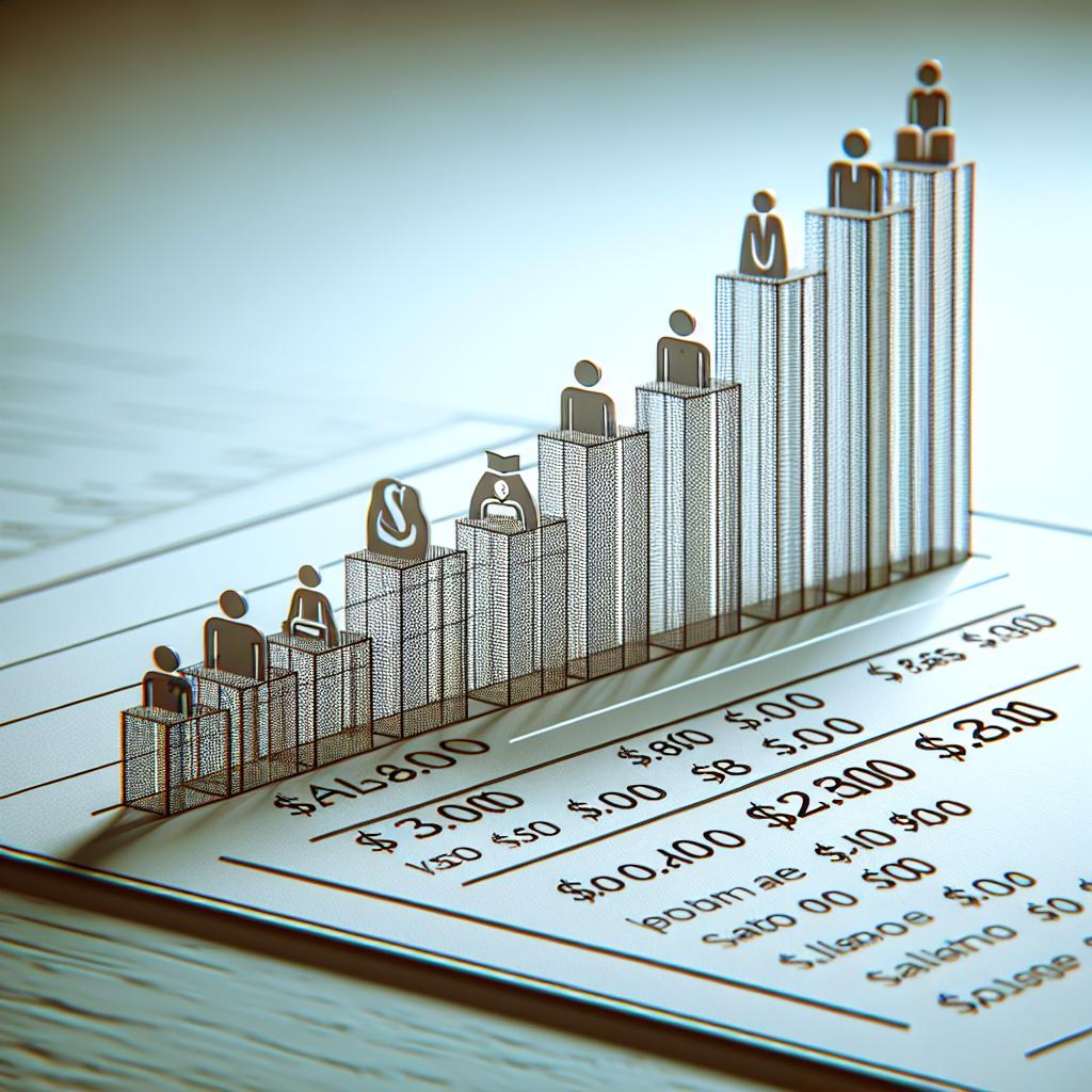 Platy zaměstnanců v Montáže Brož