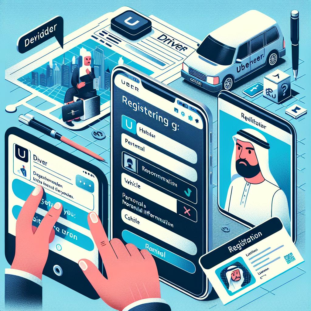 Jak se registrovat jako řidič Uber