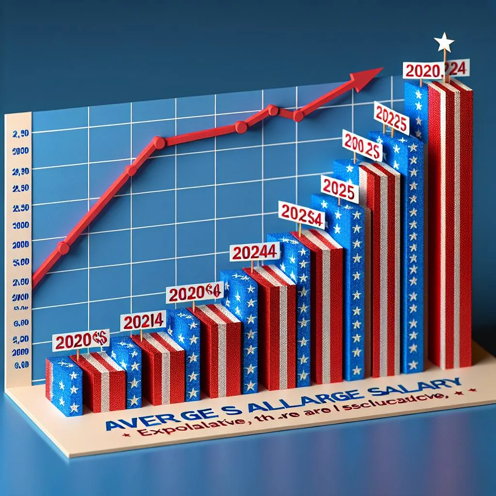 Průměrný⁣ plat v USA 2024