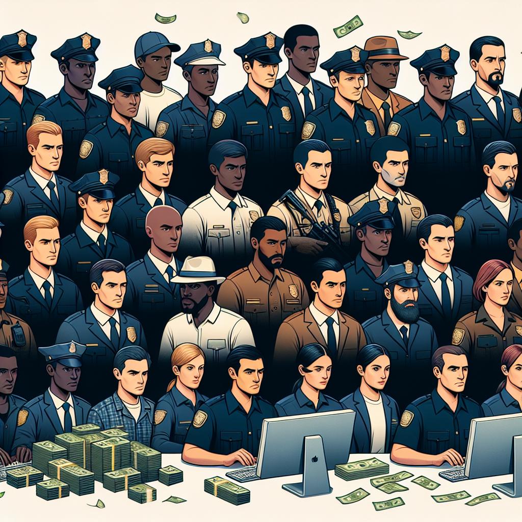 Kriminální policie a její mzda