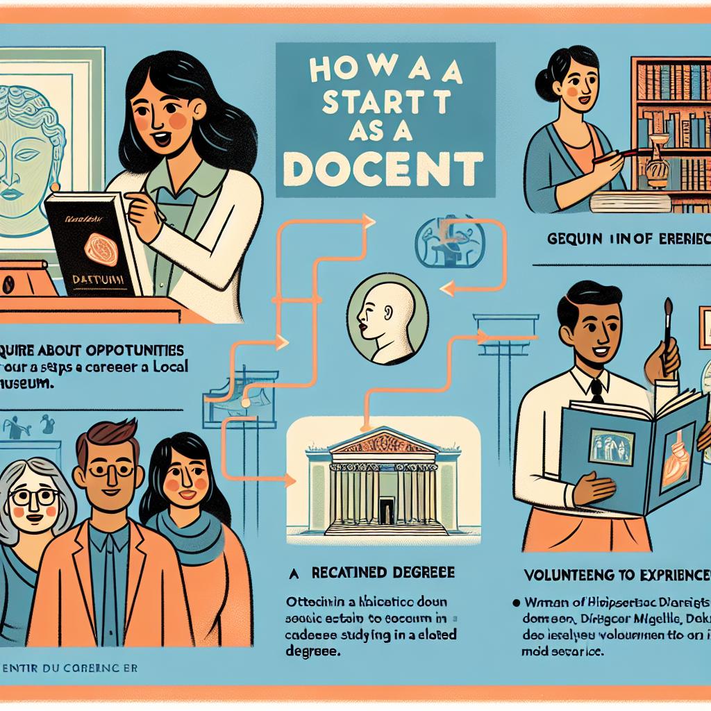 Jak začít kariéru docenta