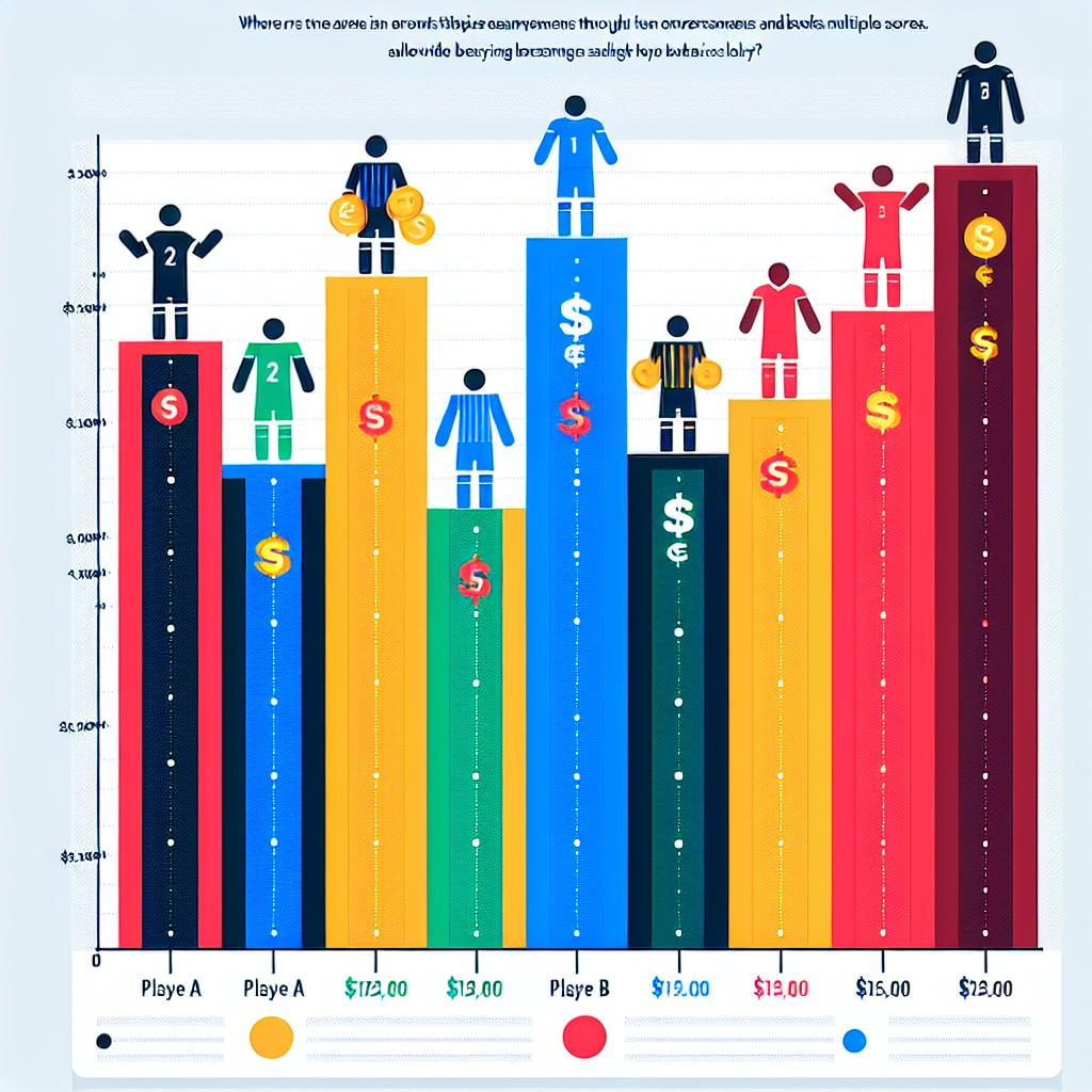 Porovnání platů ⁤fotbalových⁣ hvězd