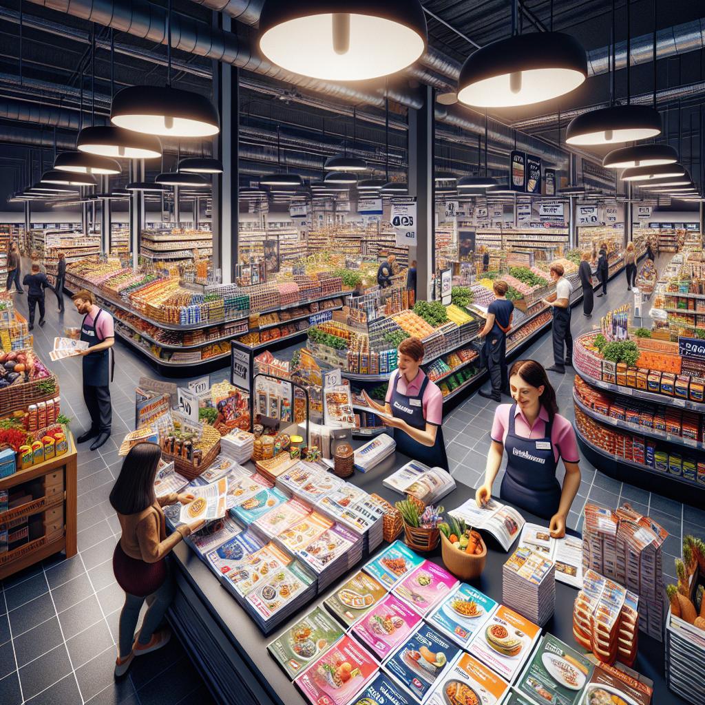 Kaufland ​a roznos ⁣letáků přehled