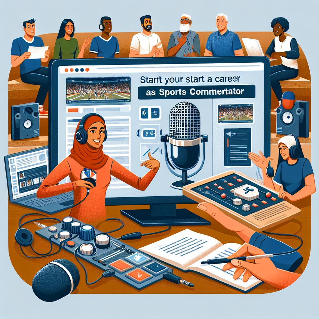 Jak začít kariéru sportovního komentátora