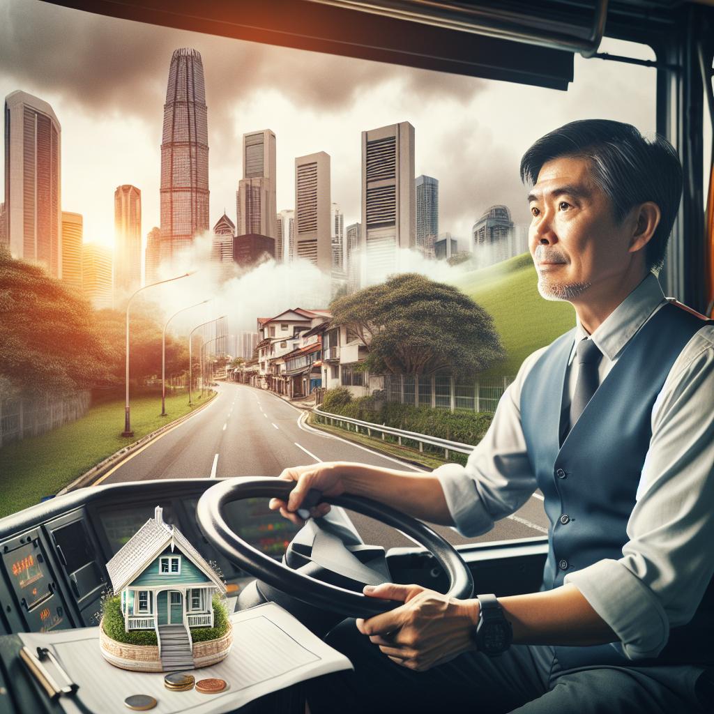 Řidič autobusu a jeho finanční budoucnost