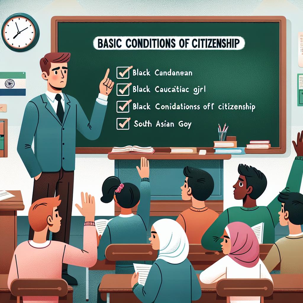 Jaké jsou základní podmínky občanství