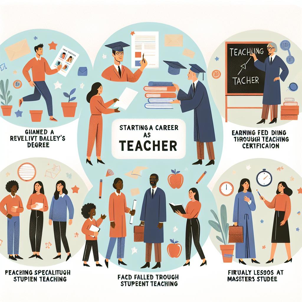 Jak začít kariéru učitele