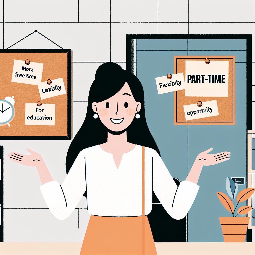 Poloviční úvazek a jeho výhody